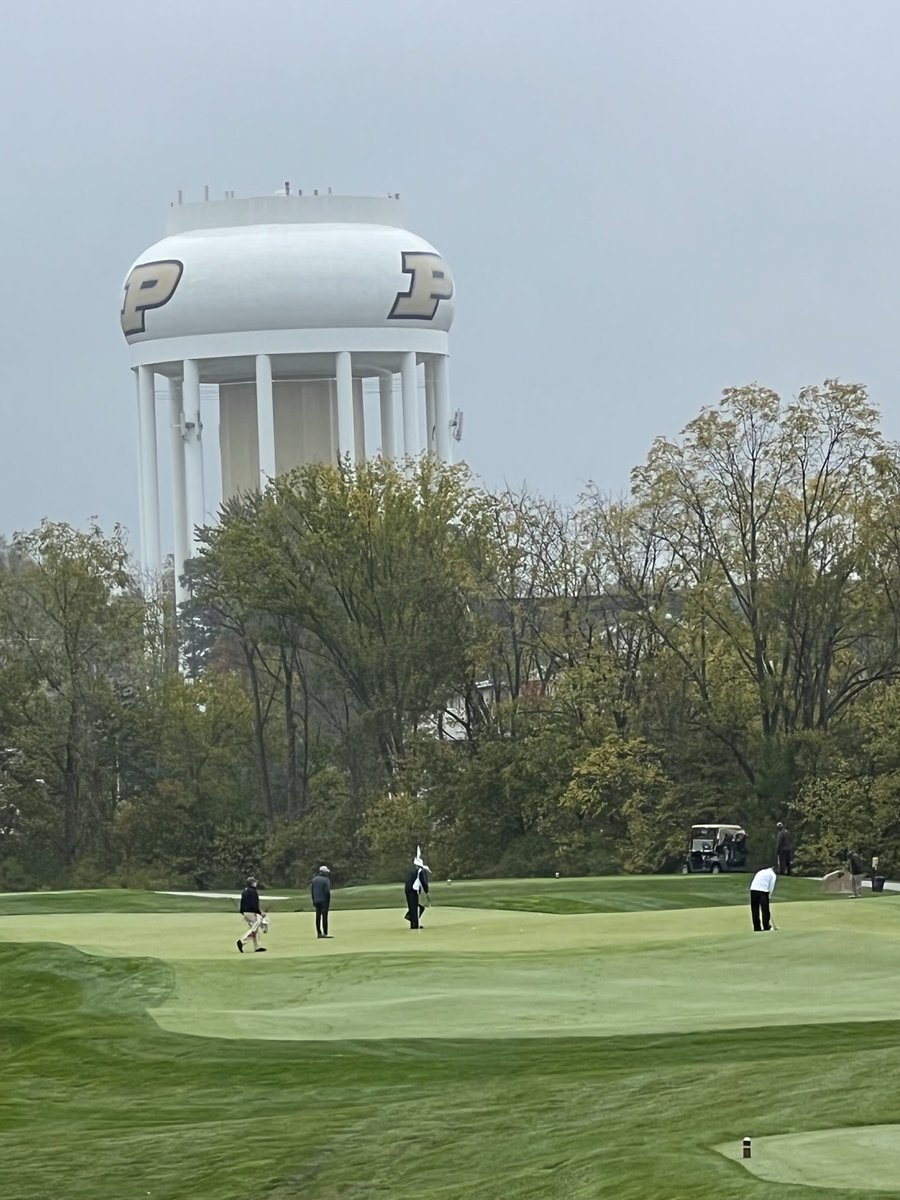 Thank you <a href="/PurdueMensGolf/">Purdue Mens Golf 🚂⛳️</a>  and well done at Boiler Cup Great on course Hospitality from <a href="/austineoff/">Austin Eoff</a> and <a href="/RobBradley74/">Rob Bradley</a>  thankful for the weather and no short shorts 🩳 from the cart boy
