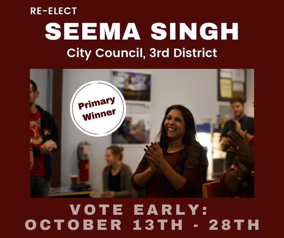 Today is the very LAST Saturday of Early Voting! If you haven't yet, go cast your ballot today! 🗳

All 6 Early Voting locations will be open today from 11-5. Check out my story or KnoxVotes.org for the locations.