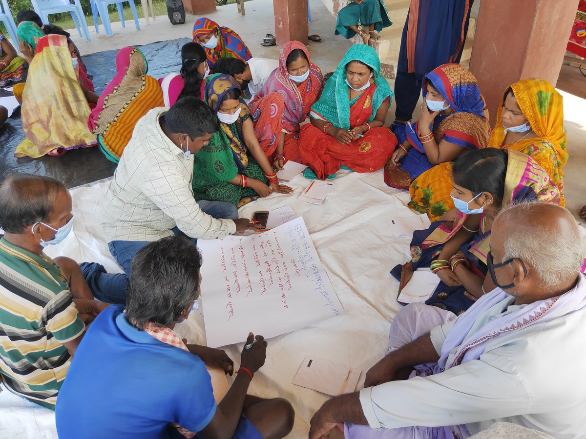 Group Exercise organised to exchange information and ideas among community people during Leadership Building Training on Disaster Preparedness and Risk Reduction at Coastal Village Udayakani <a href="/MSIFoundation/">Motorola Solutions Foundation</a> <a href="/ActionAidIndia/">ActionAid Association</a> <a href="/sndeep/">Sandeep Chachra</a> <a href="/ShahAnsariLive/">🇮🇳 N. A. Shah Ansari</a> <a href="/bndurga/">B N DURGA</a> <a href="/DebabratPatra9/">Debabrata Patra</a>