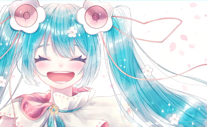 笑顔満開マジミラ21ちゃん!🌸
#マジカルミライ2021 