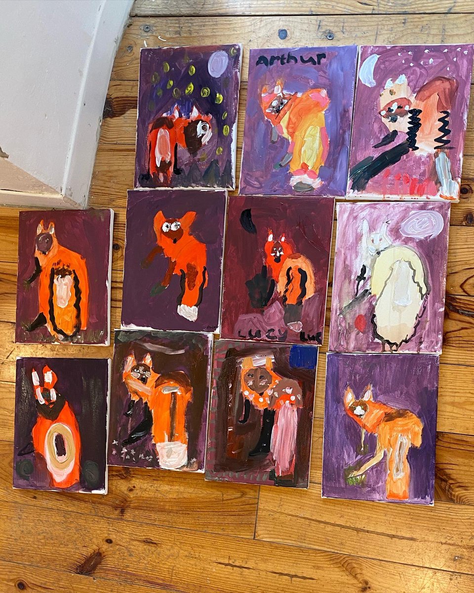 AlyHarte's tweet photo. Kids.Are.Amazing.
🦊 🎨 
For all enquiries about next kids workshop please drop your email in the prompt on my website.
Then you’ll hear first. This one sold out quickly which was surprising and so encouraging #LittleCreatives https://t.co/gEhILQY8X8