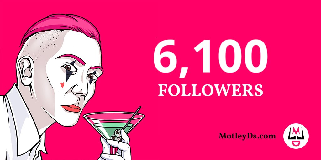 MotleyDs's tweet photo. Thank you Ds💙!!  We have reached over 6k followers and are much appreciated for all the support! 

In the meantime 👉join discord for latest updates and have fun with our Meme Generator at https://t.co/CDbfOon68z

Let the D be your voice. 

#MotleyDs #NFTcommunity #NFTs https://t.co/VzUsscS30R