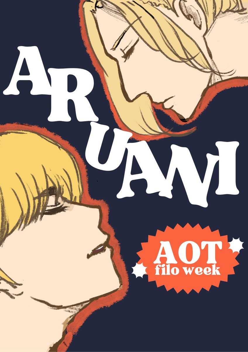 Halina’t samahan kami sa pagbuklat ng bagong pahina sa aot filo week community! Masaya kaming ipaalam sa inyo ang Aot Filo Week! Ang mga dagdag na detalya ay i-papaalam sa mga susunod na buwan, Abangan! 

#AotFiloWeek 
<a href="/AotFiloWeek/">AOT Filo Week</a>