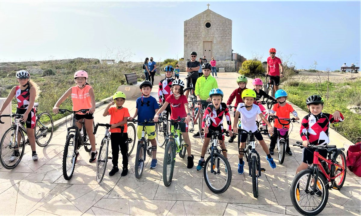 MYTAtriathlon's tweet photo. Today, our #MYTANS went on to conquer the high slopes of #DingliCliffs and #Fiddien and #Bahrija, accompanied by our coaches together with some other helpful parents!
This is what makes #MYTA so special : Coaches, Parents and Athletes, and #WeAreFamily
#WeAreMYTA #ProudToBeMYTA https://t.co/pSXaV39Cg8