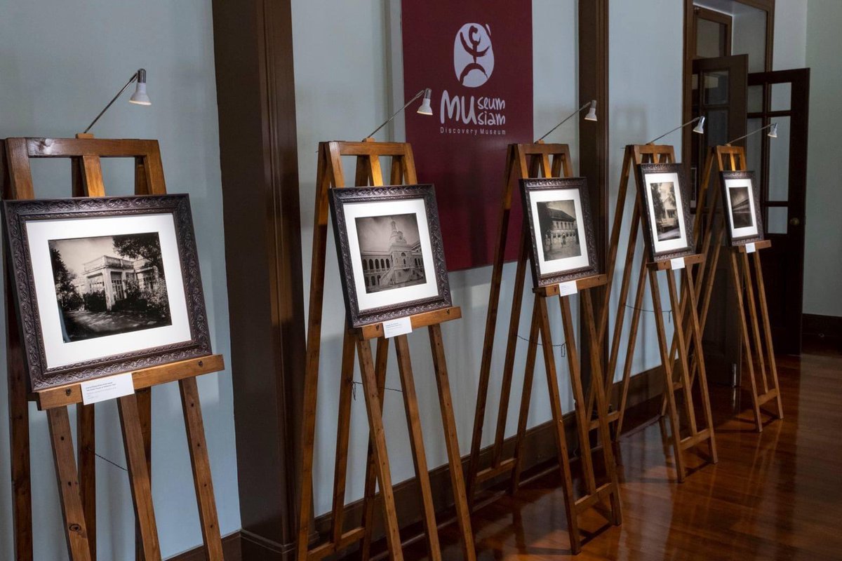 Buffleheadprod's tweet photo. Museum Siam - an exploration of what is “Thainess”, plus an exhibition of historic buildings using a colloidal wet plate process.  The museum is full of old and new and well worth a trip. https://t.co/HVWfsjvLIB