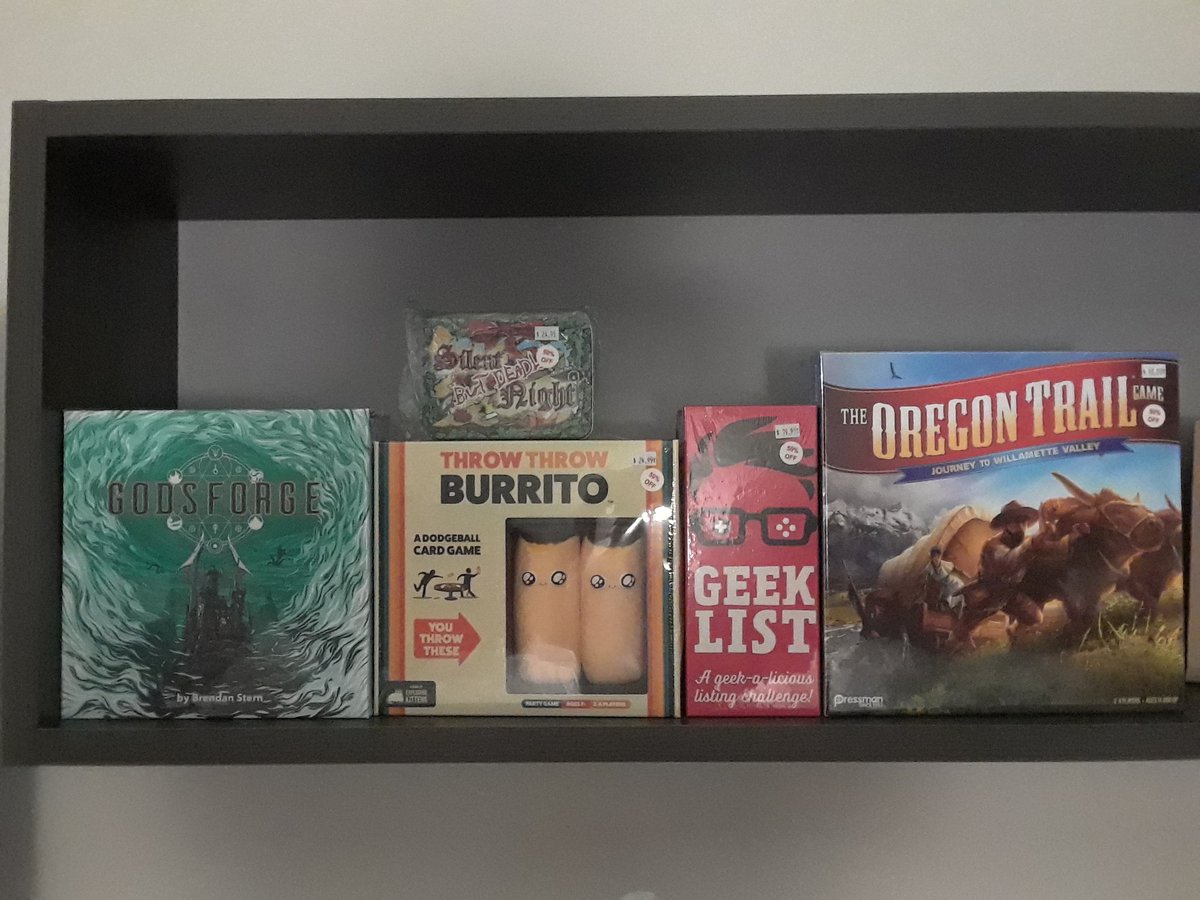 PickUpNGoGames's tweet photo. Our game haul so far (plus some amazing art not shown.) What loot have you acquired? Any special treasures found in the vendor hall? Perhaps a new favorite game, art piece, or unique find? Share your tale w/us! #gaming #gameholecon #ghc2021 #day3 #conhaul #pickupandgogames https://t.co/ghWuQnluoz