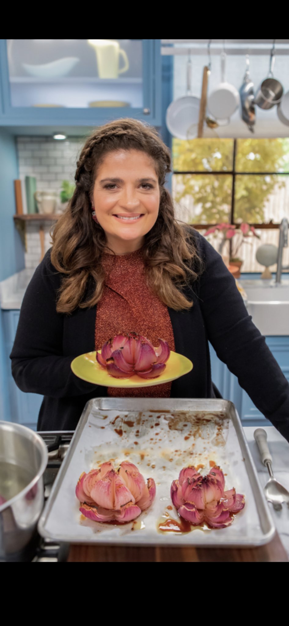 alex guarnaschelli on Twitter "Sweet & sour “flowering” onions make a