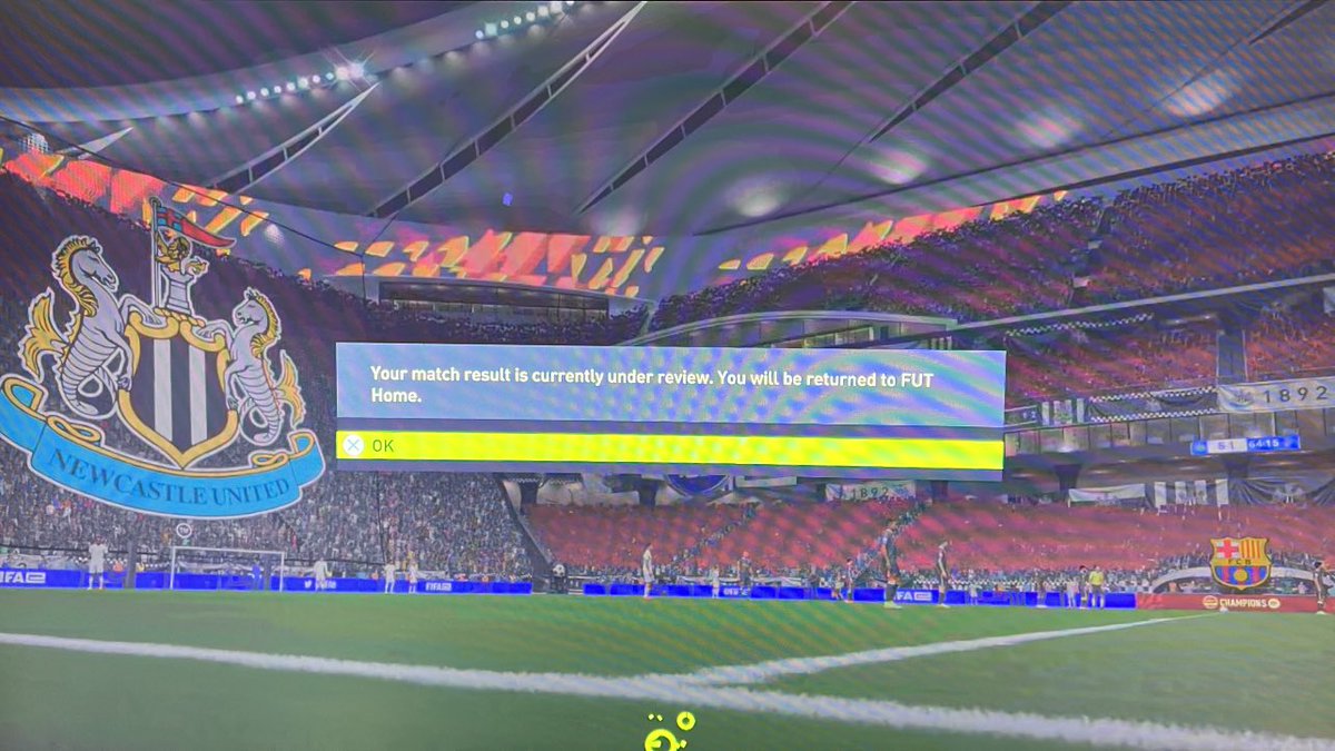 Madi_830's tweet photo. @EAHelp I was winning 5-1 and my opponent forfeit the match, in fut Champion mode, And the game wasn’t counted winning for me as per your rules. https://t.co/y9YBFuacKB