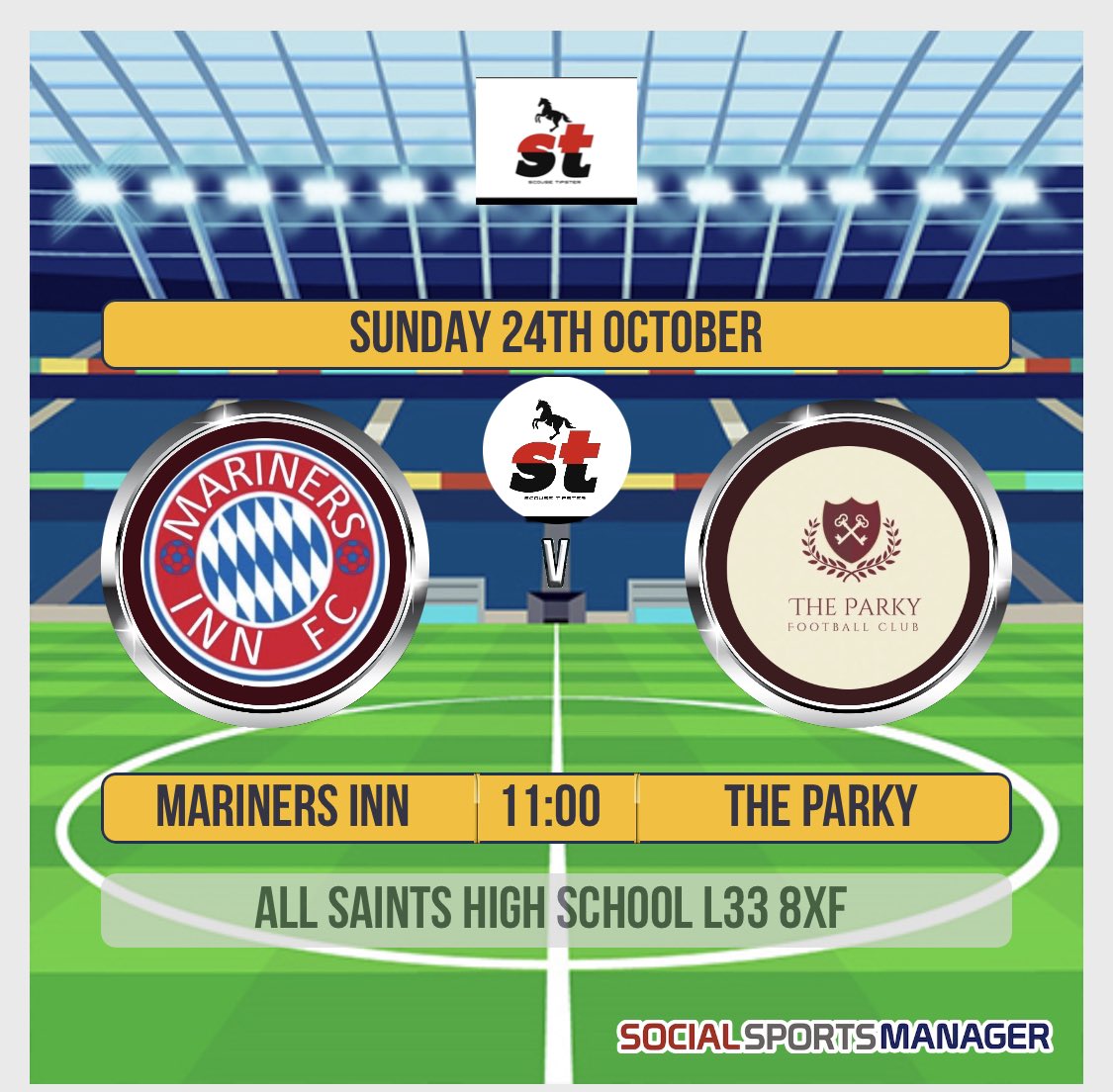 FantailFC1's tweet photo. Kirkby Derby tomorrow! Need to be at our best. Can’t wait for it! #UpTheMainy https://t.co/wpLPbanQf6