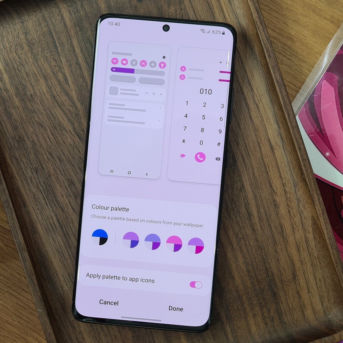 midroid5G's tweet image. واجهة سامسونغ OneUI 4 البيتا

#OneUI4