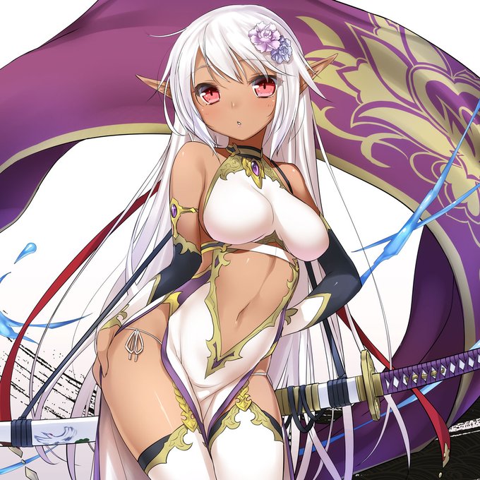 #絵柄が好みって人がいればいいなぁ 
褐色で人外のおねえさんがいいし、褐色で人外のおねえさんがいいんですよ 