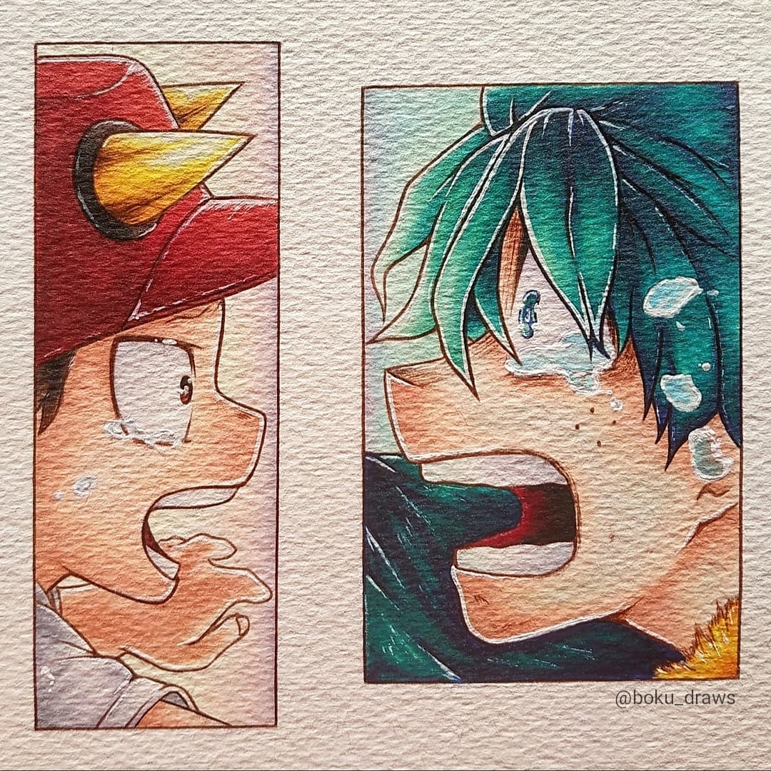 J'étais obligé de mélanger ces deux pages #MHA330 #MHASpoilers