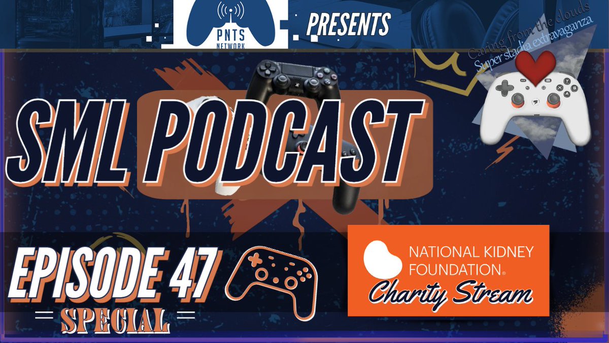 pntsnetwork's tweet photo. 🚨 PODCAST RETURN ALERT 🚨
#SMLPodcast is BACK - with a Special Charity Stream
🎙️ Topics: Our Favorite #Stadia Moments
🕚 When: Oct 23rd - 8AM PT | 11AM EDT | 4PM BST
🖱️ Link: https://t.co/8u86ukjlIF
You can donate towards our monthly goal $500 USD: https://t.co/lCV9IuAiRp https://t.co/7mGtj4SzcN