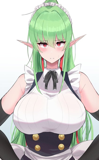 うちの子クインさんのメイド服
#うちの子 