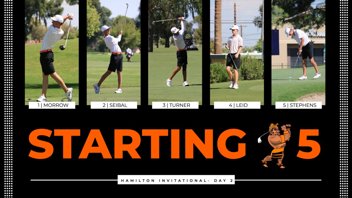 cds_golf's tweet photo. We have some early morning golf! The Aztecs sit in 2nd place after Day 1, and look to make a move on Day 2 of the Hamilton Invitational.
We tee off at 7:30am!
#solgolf #bleedorange https://t.co/FFoTUNiyyQ