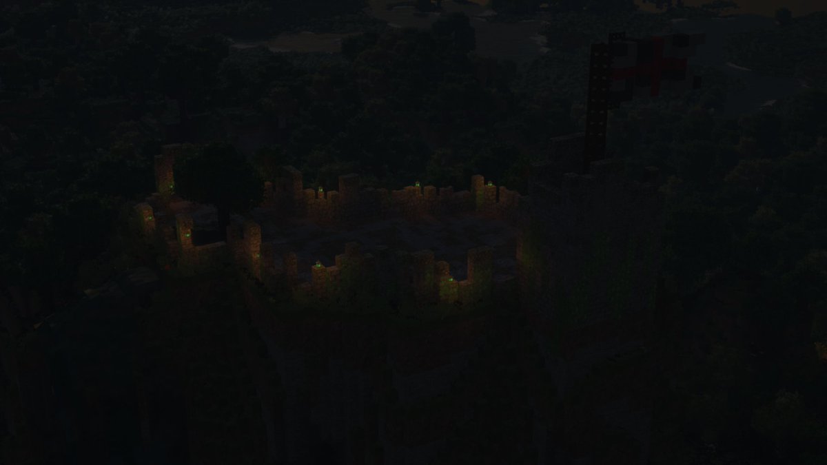 CrackLight01's tweet image. As its october may as well do some night shots of the world. #Minecraft #Minecraftbuilds