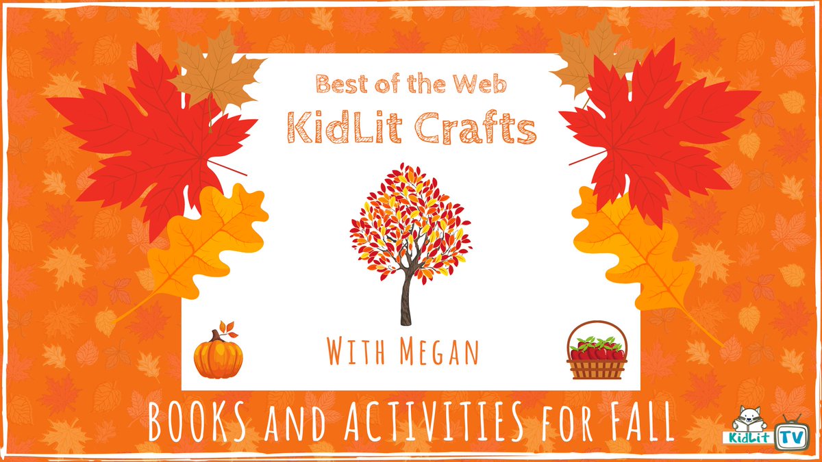 KidLitTV_NYC's tweet photo. The season for apple picking🍎, pumpkin carving🎃, and vibrantly colored leaves🍁 is well and truly here. 🍂@KidLitTV_NYC's @m_cahillassenza has brought together Fall-themed books &amp; #kidlit crafts to help you celebrate the best of autumn w/ young readers!
 https://t.co/Lq9y76OXum https://t.co/mYEWtBKV3f