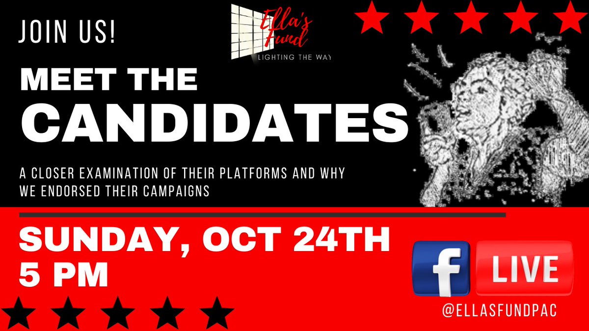 ellasfundpac's tweet photo. Join us tomorrow in a discussion with our endorsed candidates from Hamden and New Haven! 5pm. Facebook live! #lighttheway #buildpoliticalpower https://t.co/RsEtVI3RWO