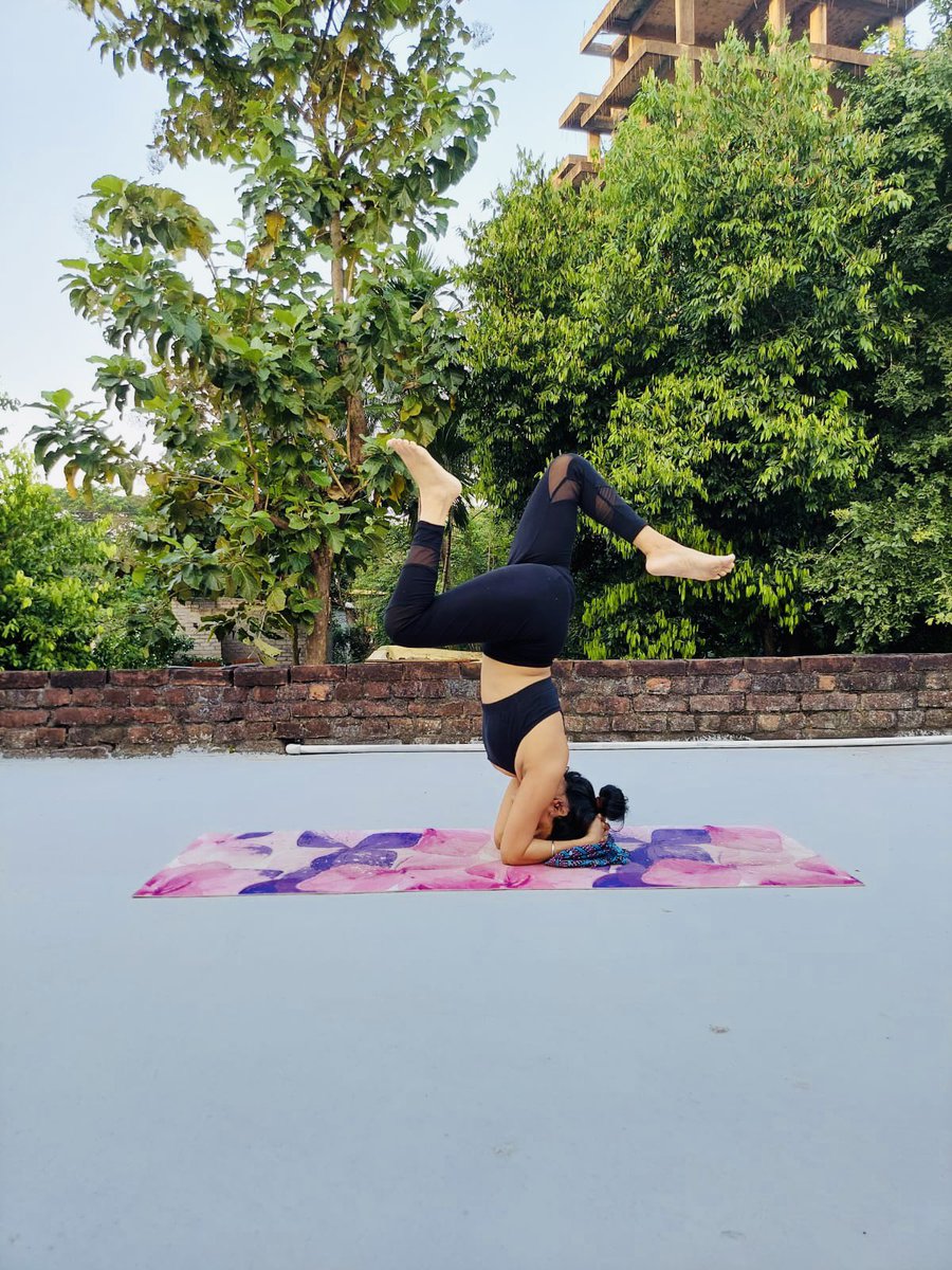shruti_nike's tweet photo. Got back to yoga after a month hiatus
#headstand #headstandvariation #yoga #yogagirl #workout #workoutmotivation #stayfit #stayfitdontquit https://t.co/DjQESCriij