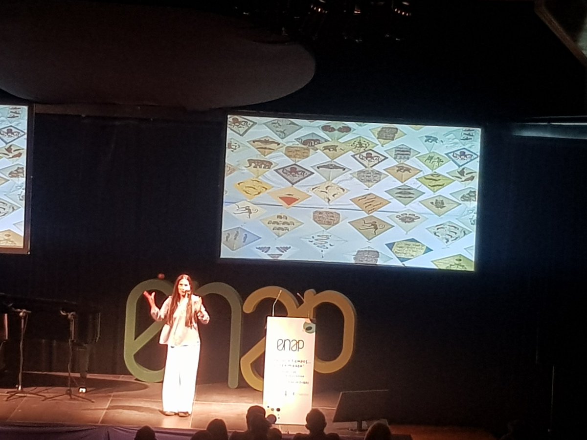 Guadalupe Lorente reflexiona en  #ENAP21 acerca de lo importante que es la lentitud, el camino frente a los objetivos. El respeto al ritmo y camino de cada niño. Y pone en valor el #juego en la #escuela como hacía #Cossio