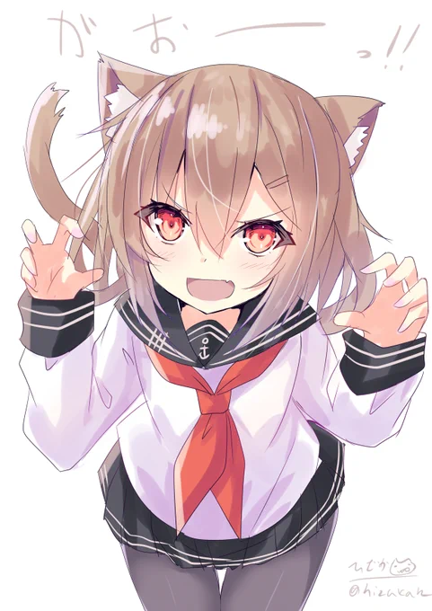 「がおー!!トリック・オア・トリートよ、司令官!」
ケモミミ雷
#艦これ版深夜の真剣お絵描き60分一本勝負
#艦これ版真剣お絵描き60分一本勝負_20211022 