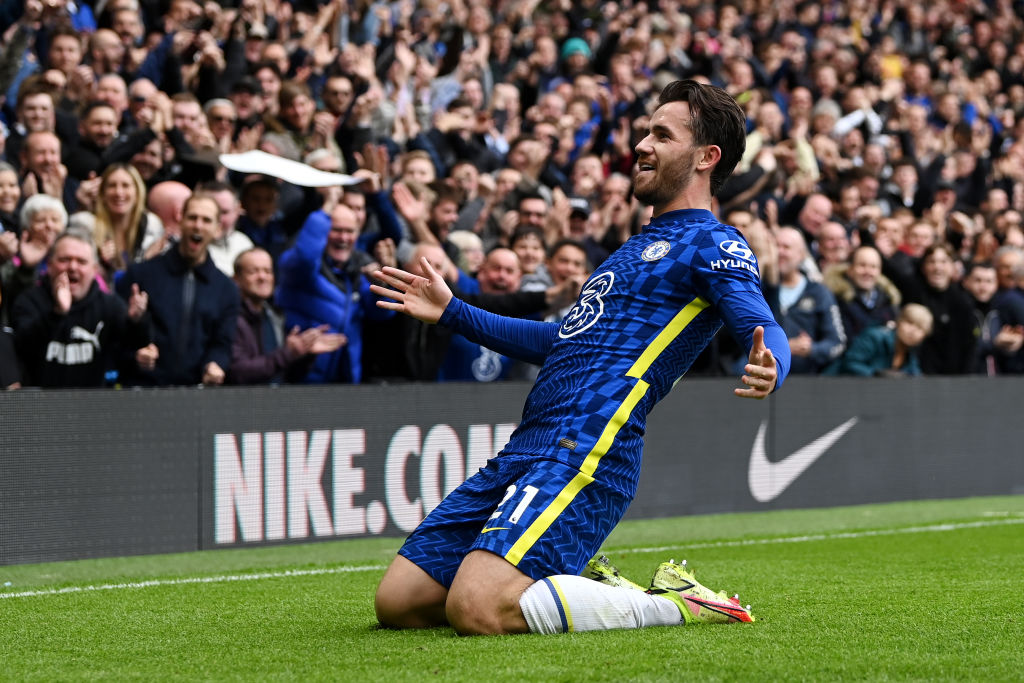 premierleague's tweet image. 3️⃣ goals in 3️⃣ #PL matches for @BenChilwell 🔥

#CHENOR | @ChelseaFC