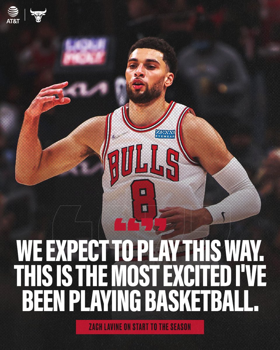 chicagobulls's tweet photo. Only the beginning!

@ATT | #BullsNation https://t.co/312YaM0WUy