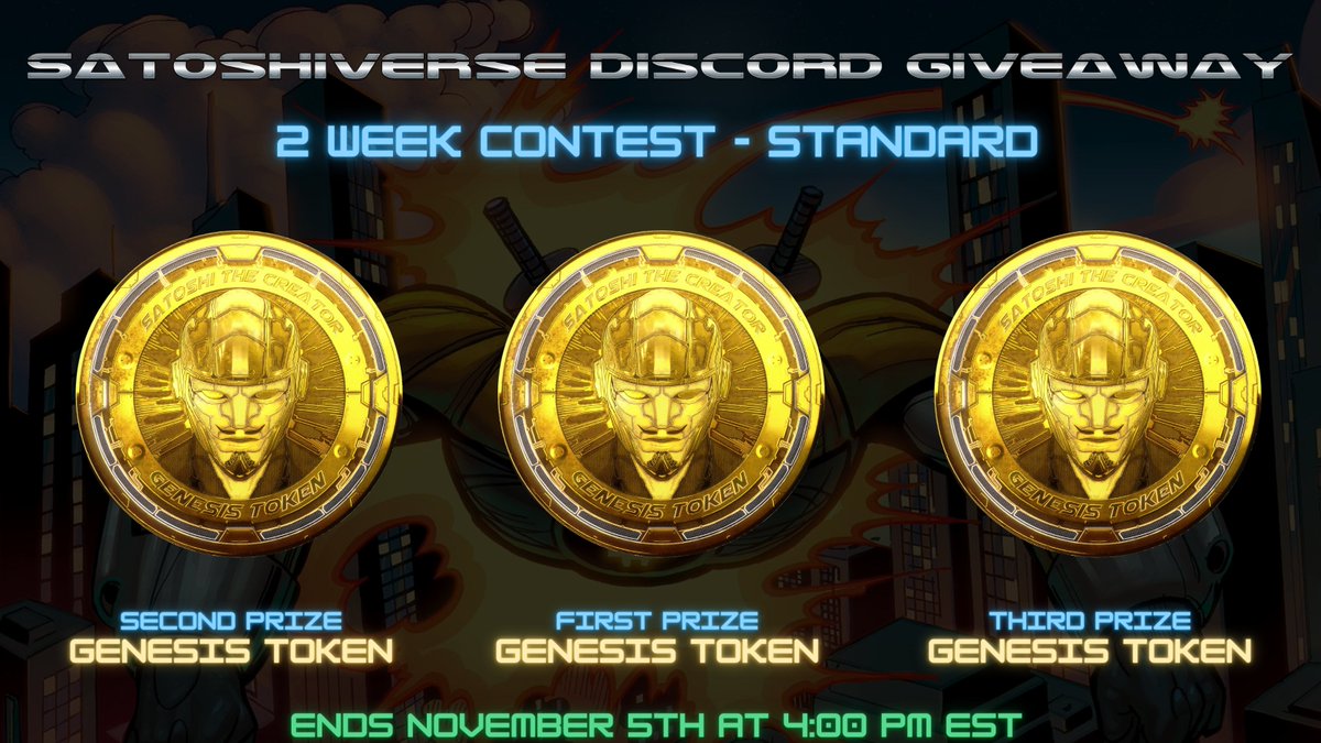 🚨FUTURE LEGIONNIAIRES🚨

We are hosting two MASSIVE giveaways in our Discord server for our community. 

Join now to see what all the hype is about!

Discord: discord.gg/satoshiverse

Website: satoshiverse.io/legions

Silver Presale token: rarible.com/token/0x1d9545…