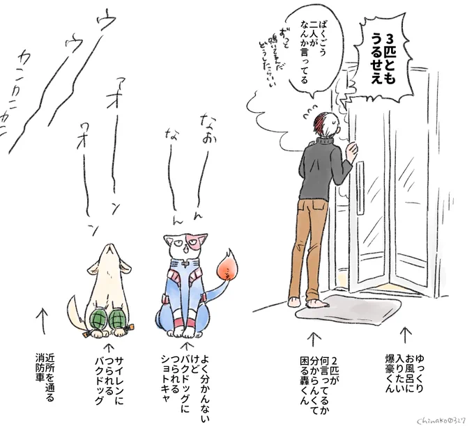 さわがしい 
