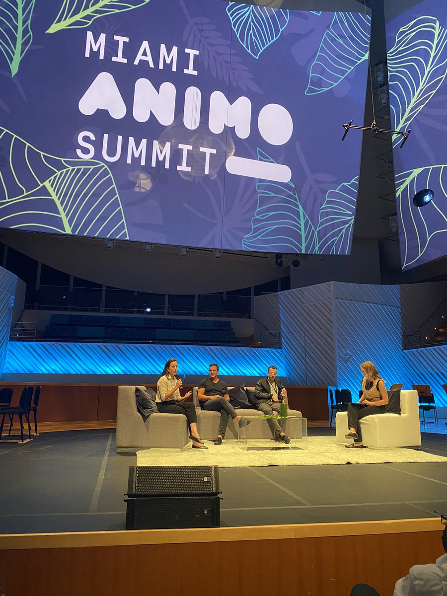 At <a href="/ANIMOvc/">ANIMO Ventures</a> Summit - great to have in person thought provoking conversations with old &amp; new friends   in true #Miamitech style, combining art/tech and amazing speakers at the beautiful <a href="/nwsymphony/">New World Symphony</a> - TKY <a href="/nicberardi/">Nico Berardi⚡</a> &amp; team.