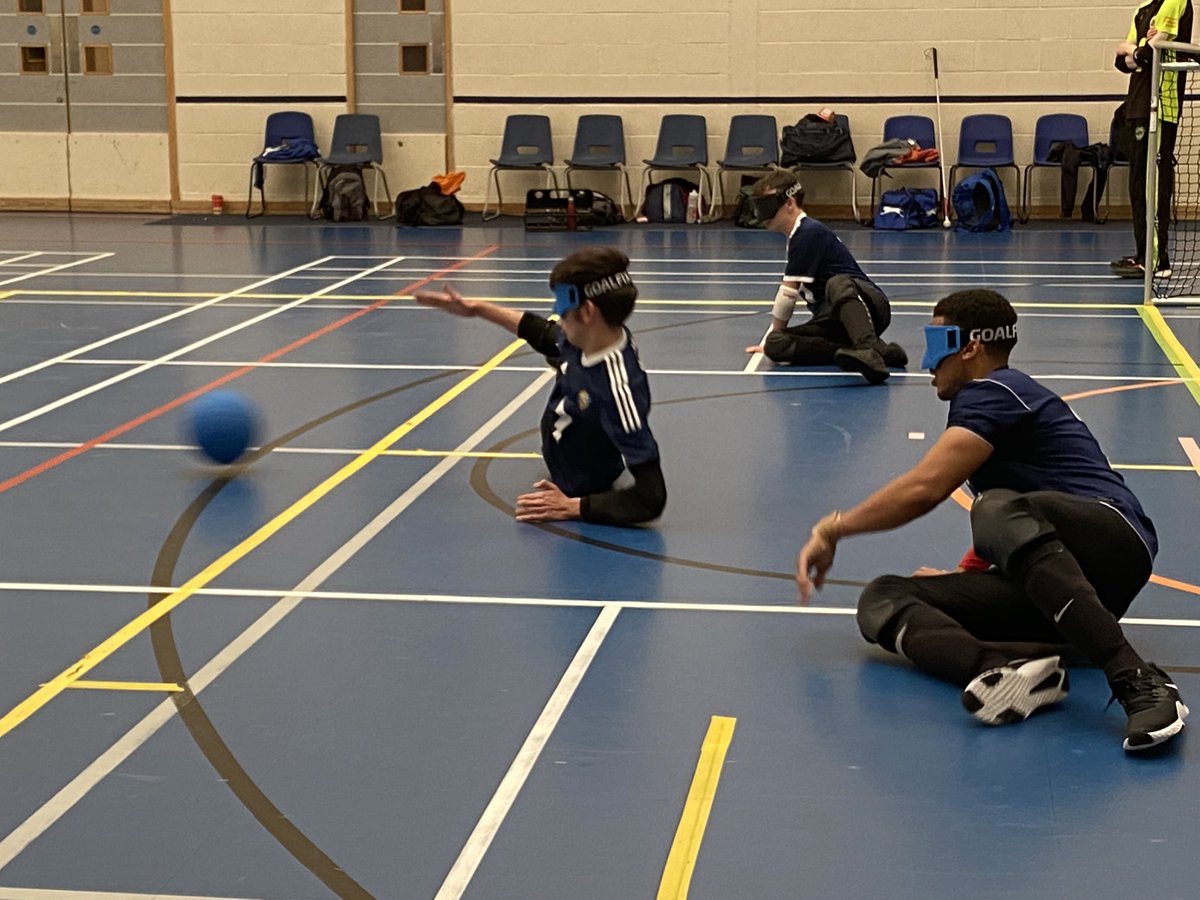 fraughtuk's tweet photo. Third game ended with an 11-6 win to @WinchGoalball ! #theyreonfire https://t.co/qd7xndU2yi