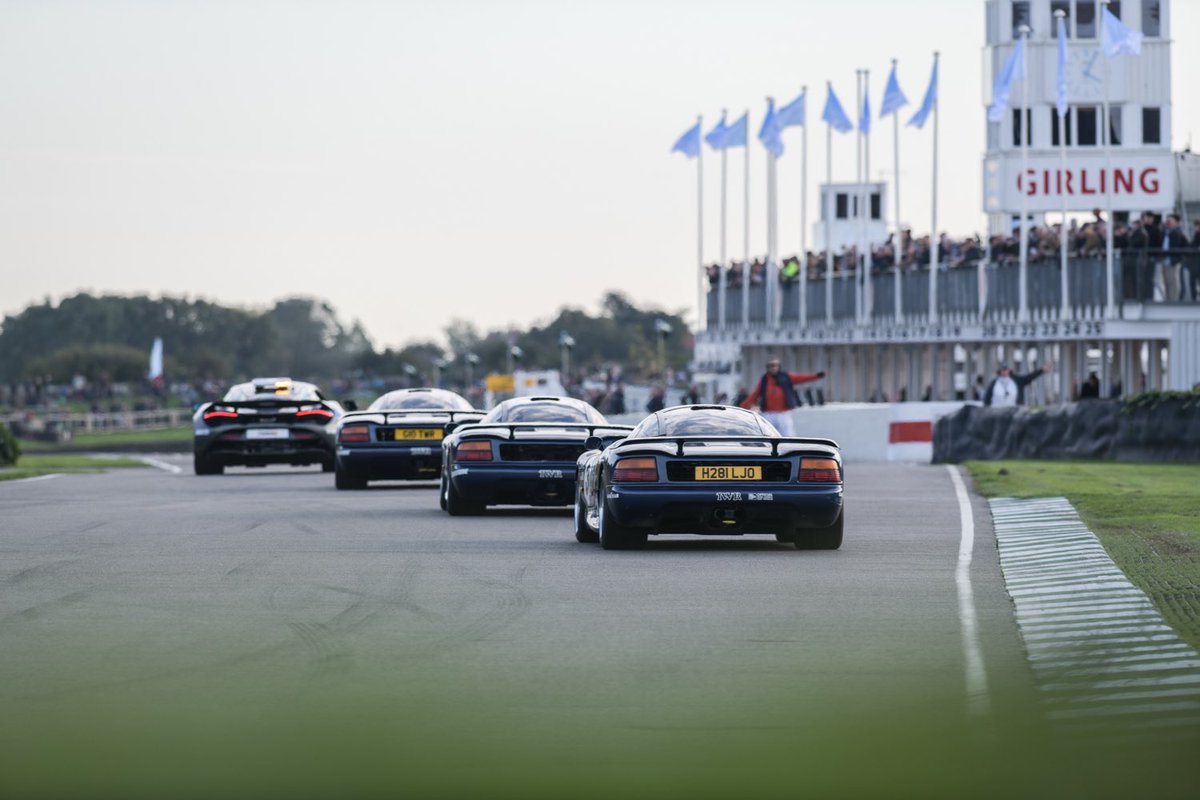 gary__harman's tweet photo. @classiccarguru1 @LeahRebeccaUK Cats at rest and play, Jaguars XJR15s at GOODWOOD. #74MM @GoodwoodRRC #Caturday https://t.co/fwSxnOWOpk