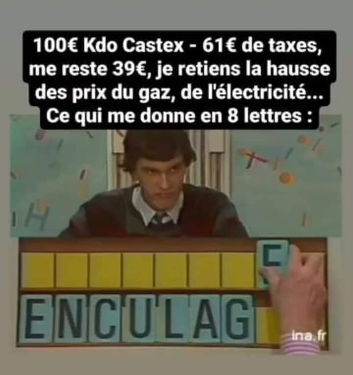 FortunaStephane's tweet photo. #ChequeCarburant #Castex #chequeenergie #humour #enculage 🤣 https://t.co/LHO7GsEi2u