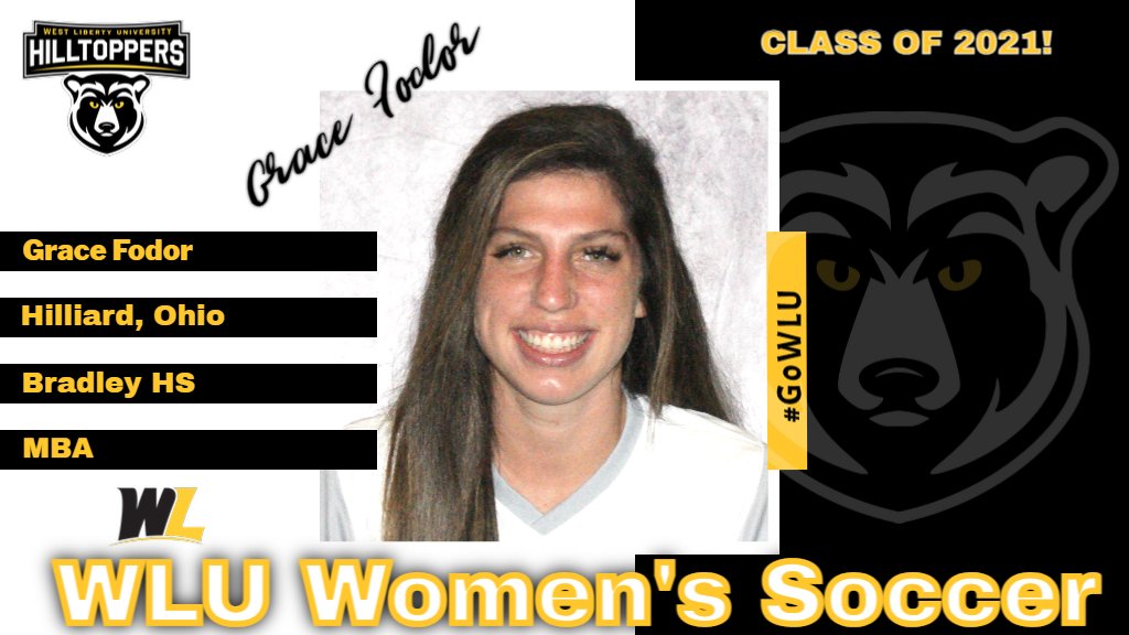 WLathletics's tweet photo. Grace Fodor is one of 7 West Liberty women's soccer seniors who will be honored in Senior Day ceremonies prior to today's home match vs. Concord. Thank you, Grace! #GoWLU #SeniorDay2021 https://t.co/y3BwWMSnjv