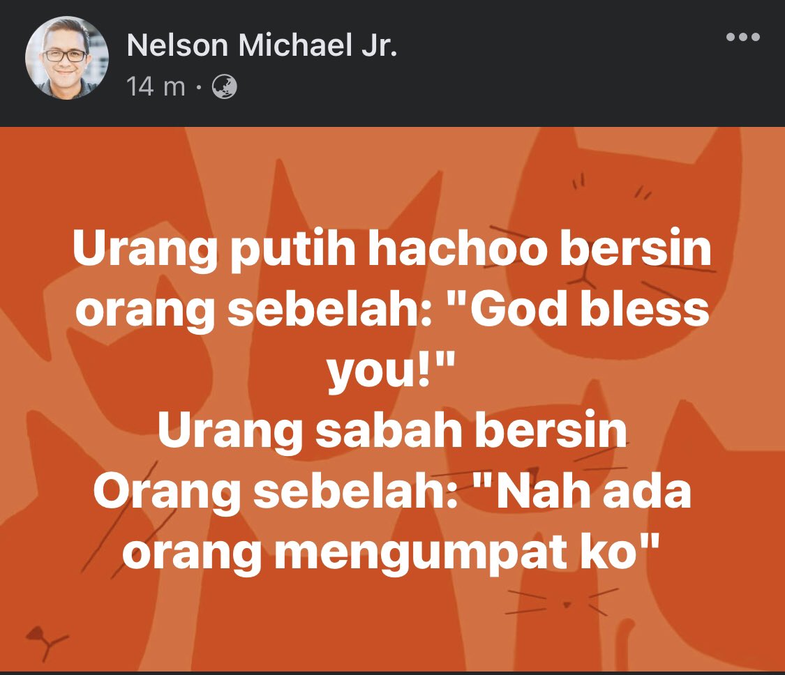 nelsonmichaeljr's tweet photo. Urang putih vs urang sabah https://t.co/WymkkseeAU