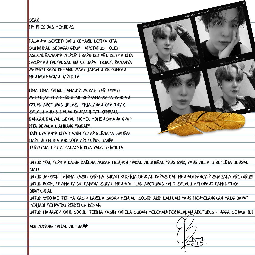 ㅤ
ㅤ
ㅤㅤㅤㅤ𝐅𝐑𝐎𝐌: 𝐄𝐃𝐆𝐀𝐑 (에드가)
ㅤㅤㅤㅤ𝐓𝐎: 𝐀𝐑𝐂𝐓𝐔𝐑𝐔𝐒 (아크튜러즈)
ㅤ
ㅤㅤㅤㅤ #ARCTURU5YEAR