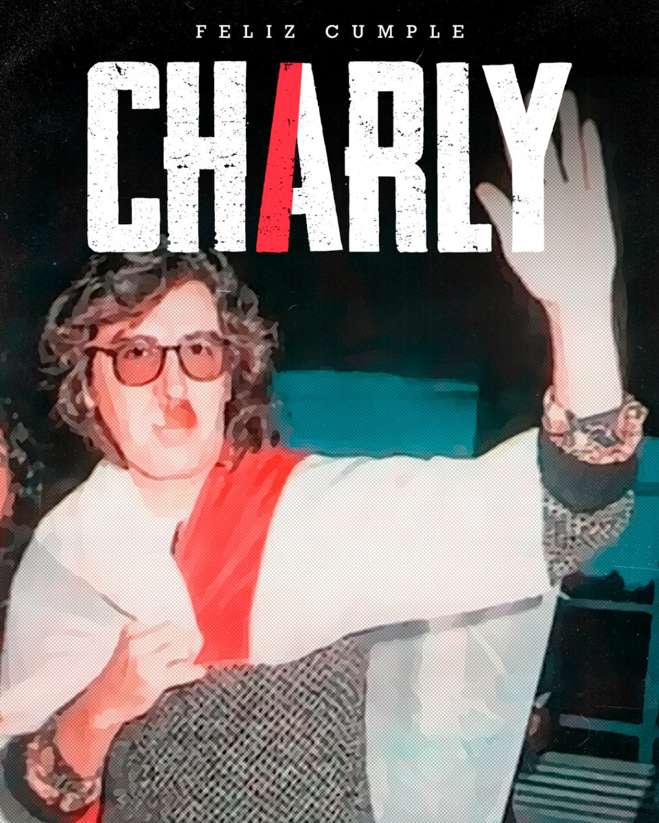 RiverPlate's tweet photo. 🎂 ¡Felices 70, Charly! 🎼

#CharlyCumple70 ❤ https://t.co/taqNs9ONJq
