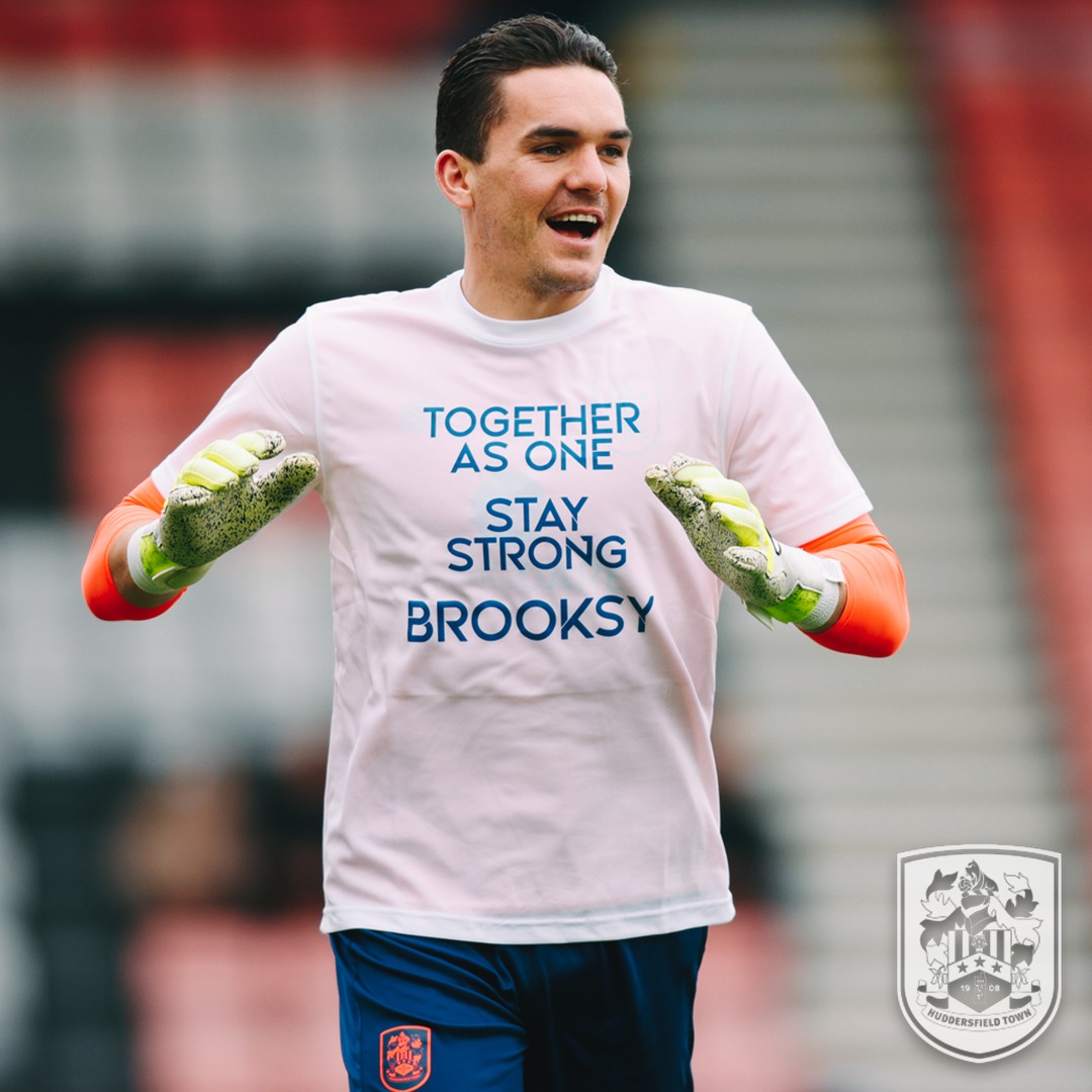 htafc's tweet photo. Together as one 💙

#htafc | @afcbournemouth https://t.co/9tlh475o72