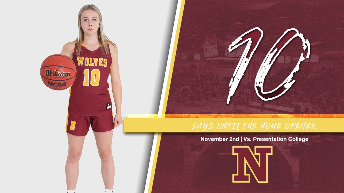 Last double digit day! 
•
✋🤚 Days until it’s 🗣GAMEDAY! #GoWolves