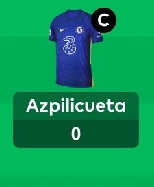 FplRanger's tweet photo. I captained Azpi today, I feel lucky and hard done by at the same time. #FPL #FPLCommunity #CHENOR https://t.co/dhhA8kUYMt
