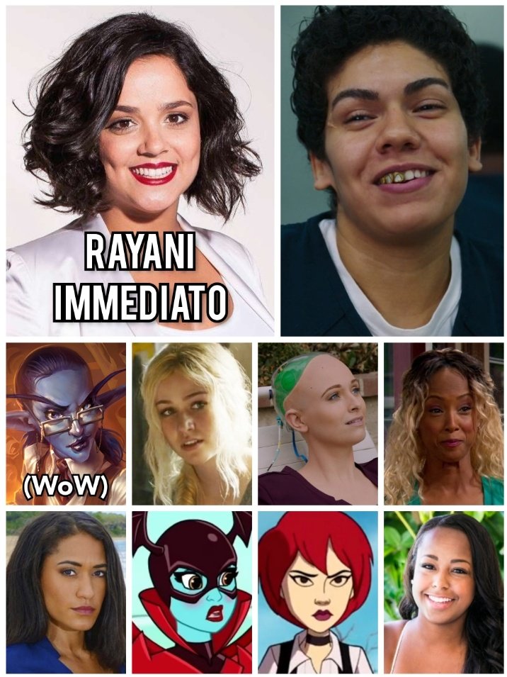 Personagens Com os Mesmos Dubladores! on Twitter