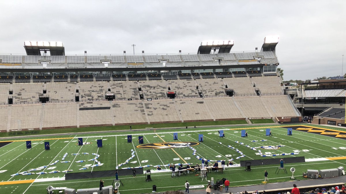 Marching Warriors at Mizzou! ❤️💙 <a href="/Fox_Bands/">Fox HS Bands</a>