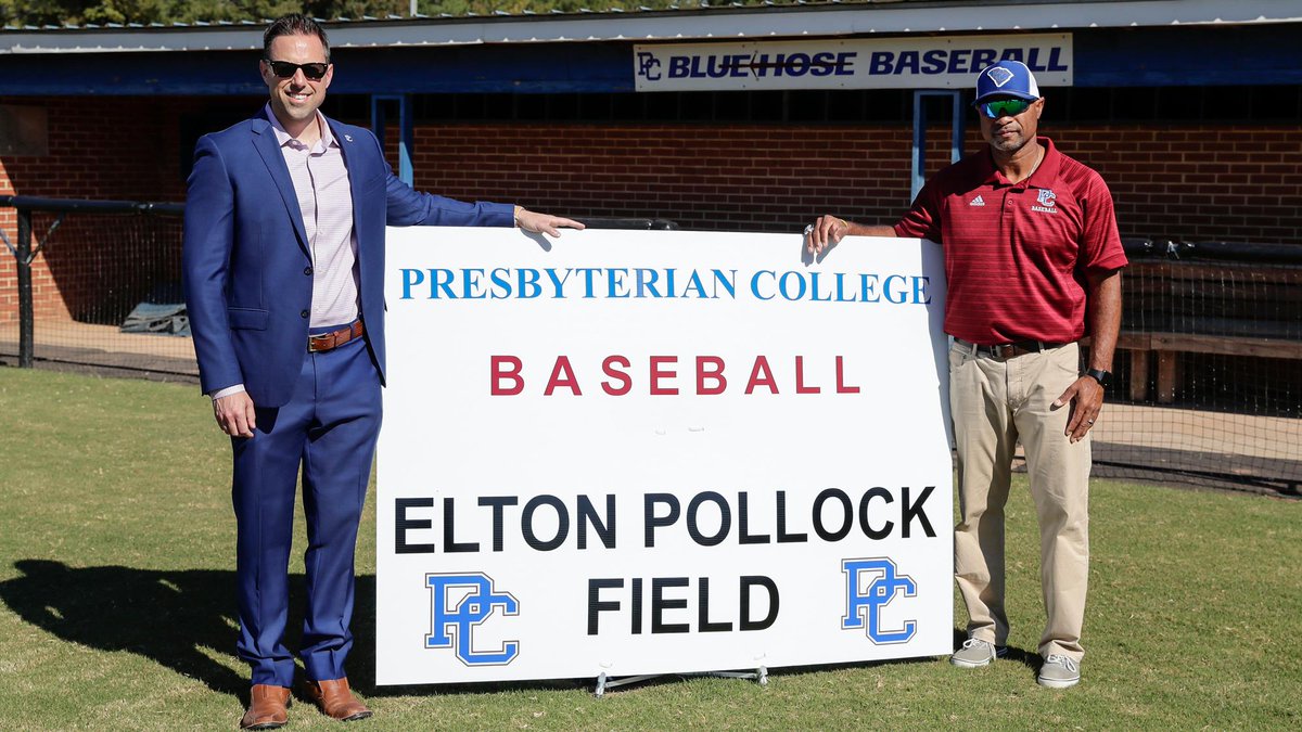 BlueHoseBSB's tweet photo. Baseball Field Named to Honor Longtime Coach Elton Pollock

https://t.co/NLgedOdDrc

#GoBlueHose https://t.co/mgYKutdhEQ
