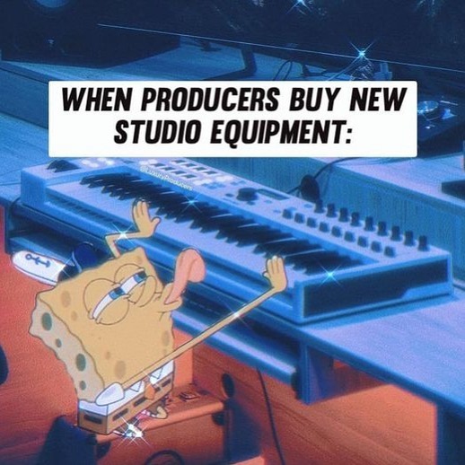 😂 then spend a month learning how to use it
.
.
.
#hustlemanbeats #HmanBeats #Typebeat #beatstars #instrumental #beats #quote #motivationalquote #boombap #soulfulhiphop #beatmaker #beatmaking #makingbeats #beatsforsale #musicstudio #Needbeats #boombaphiphop