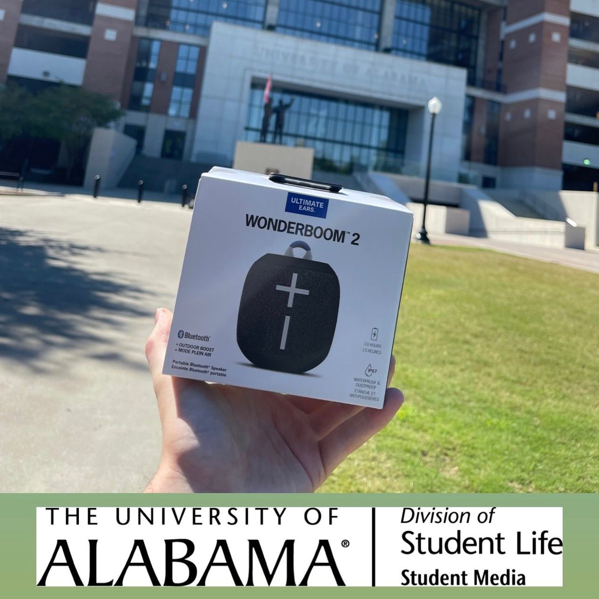 UAStudentMedia's tweet photo. We have a huge Homecoming announcement here at OSM! We’re doing an Instagram giveaway! It’s super easy to win and everyone is welcome to enter. Go check out the giveaway post on our Instagram @uastudentmedia for rules on how to enter!!
#BamaStudentLife #CollegeMedia #TodayAtUA https://t.co/AJJkEr5scD