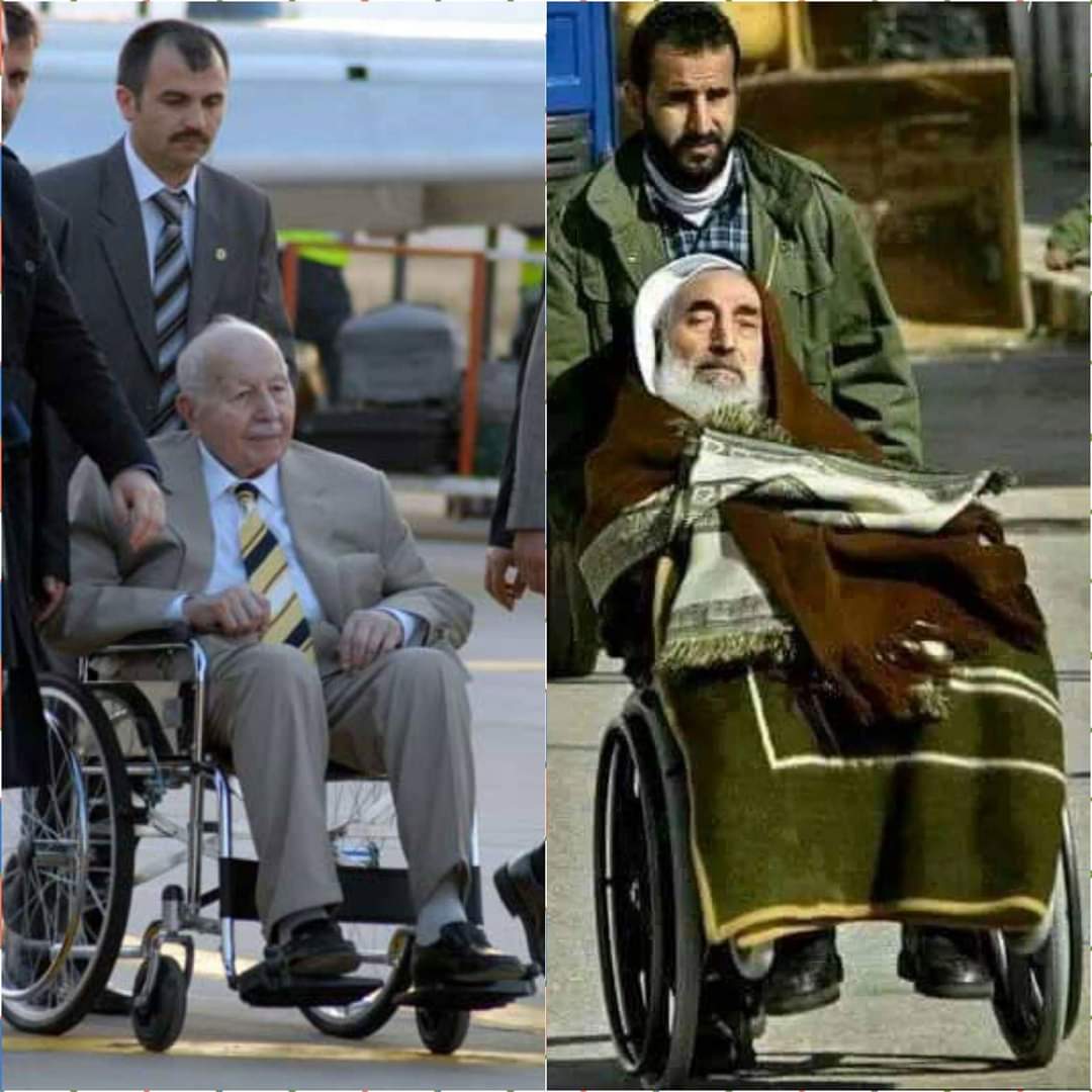 NEMRUTLARIN karşısında İBRAHİM olmak için;
Sağlam BEDENE değil, sağlam YÜREĞE ihtiyacımız var!
Son nefeslerine kadar MÜCADELE ve MÜCAHEDE  eden mücahitler.

Cennet Mekan Prof.Dr.Necmettin ERBAKAN
Cennet Mekan Şeyh Ahmet YASİN