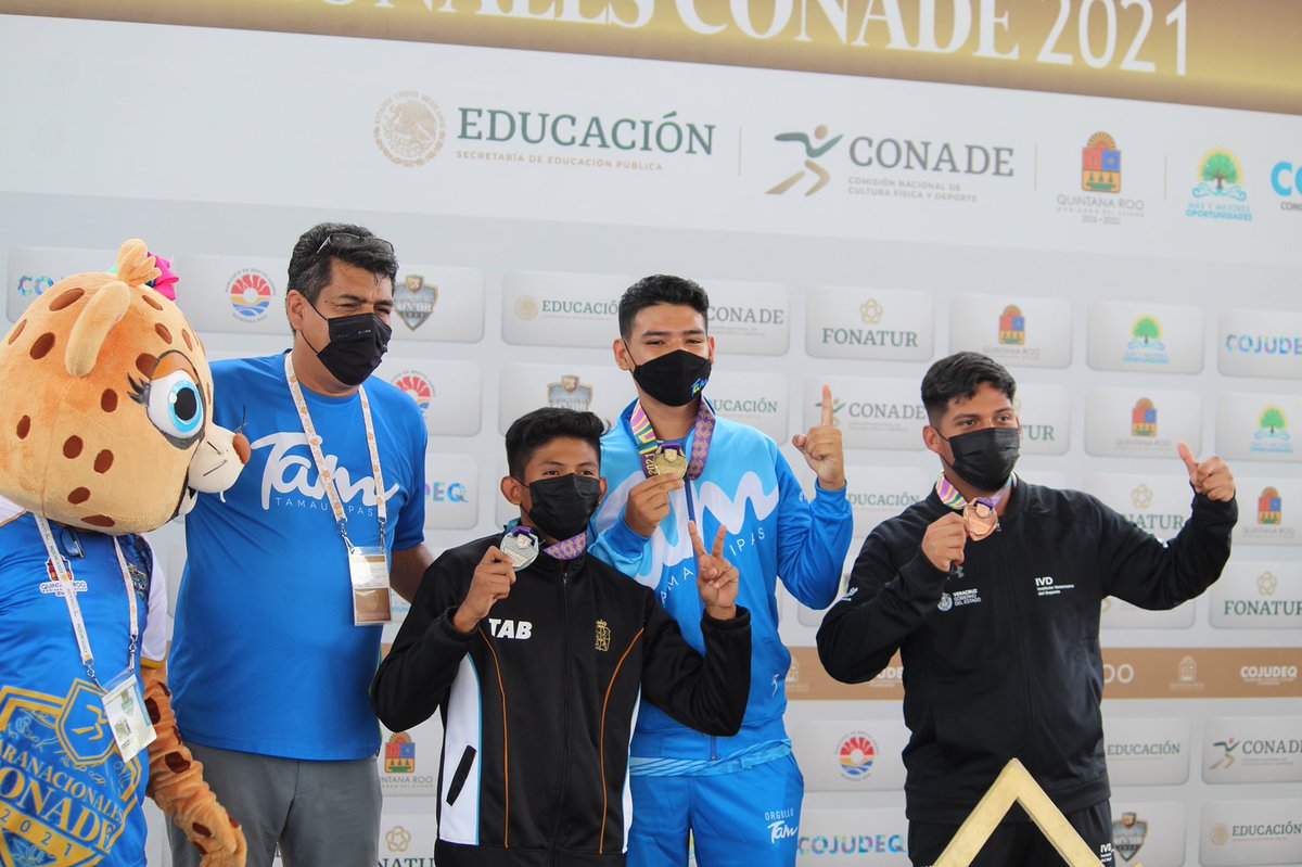 INDETamaulipas's tweet photo. Continúan nuestros #Superatletas de #Paratletismo con la cosecha de medallas en los #ParanacionalesCONADE2021 🏆 ¡Son un #OrgulloTamaulipeco! 💯 
🥇Carolina Ramírez
🥇Pascual Ruíz
🥇Christian Mendoza
🥇Alan Torres 
🥇Fernanda Laureano
🥈Salem García https://t.co/kz4Cv9j3Vj