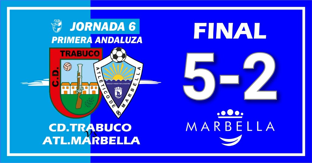 ATMPsenior's tweet photo. ⏱  90'+2' | CDTrabuco 5⃣-2⃣ AtlMarbella

⏹️ Termina el partido en El Saladillo. Nos sobró la segunda parte. 

⚪💙⚪ ¡Vamos los blancos! 💪 https://t.co/EzjSfW17tn
