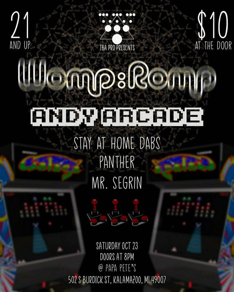 PROTBA's tweet photo. T O N I G H T
#AndyArcade #StayAtHomeDabs #Panther #MrSegrin #MrSegrinsBirthdayWomp #WompRomp https://t.co/jPWHcGekNR