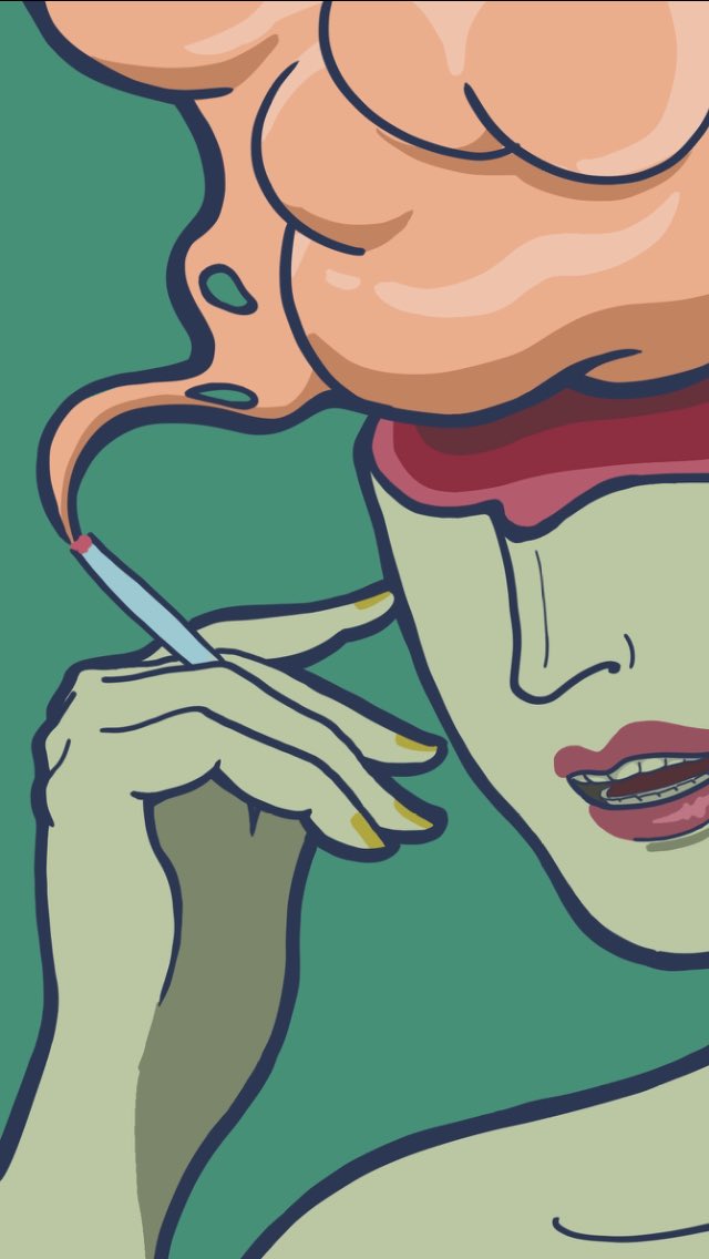 HeartSensei1's tweet photo. Cloud Lady 018 / 雲女 018
#cloudlady #雲女 #painting #digitalart #digitalillustration #digitalpainting #photoshop #tabacco #cigarette #smoking #sheiseverywhere https://t.co/rX891xxH2M